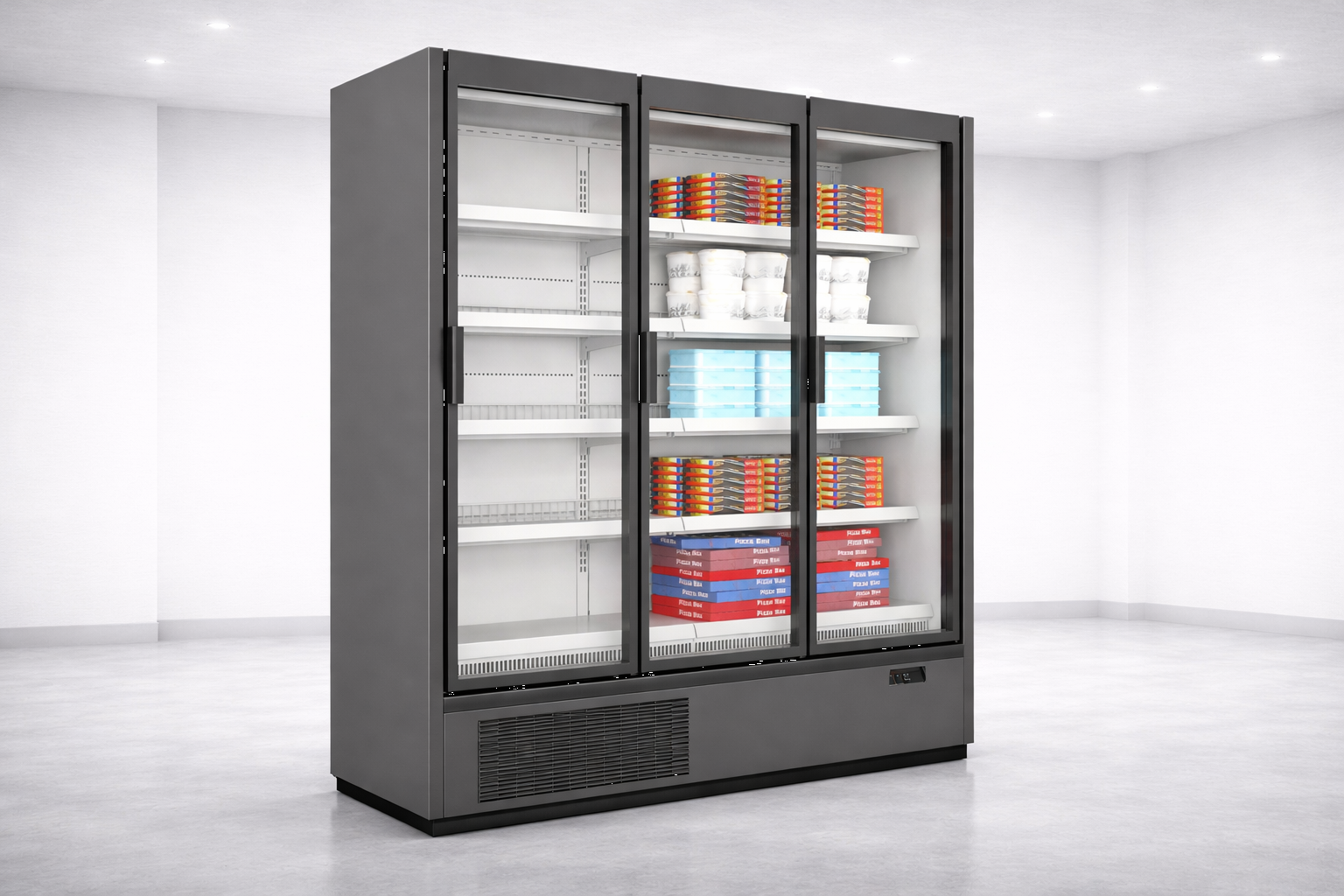 Integral Display Freezers - STAKK Retail Refrigeration